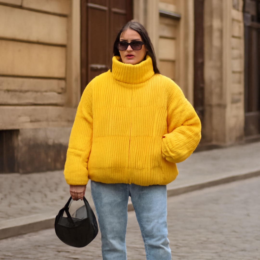 Short Winter Jacket Cotton Warm