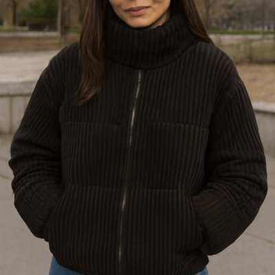 Short Winter Jacket Cotton Warm