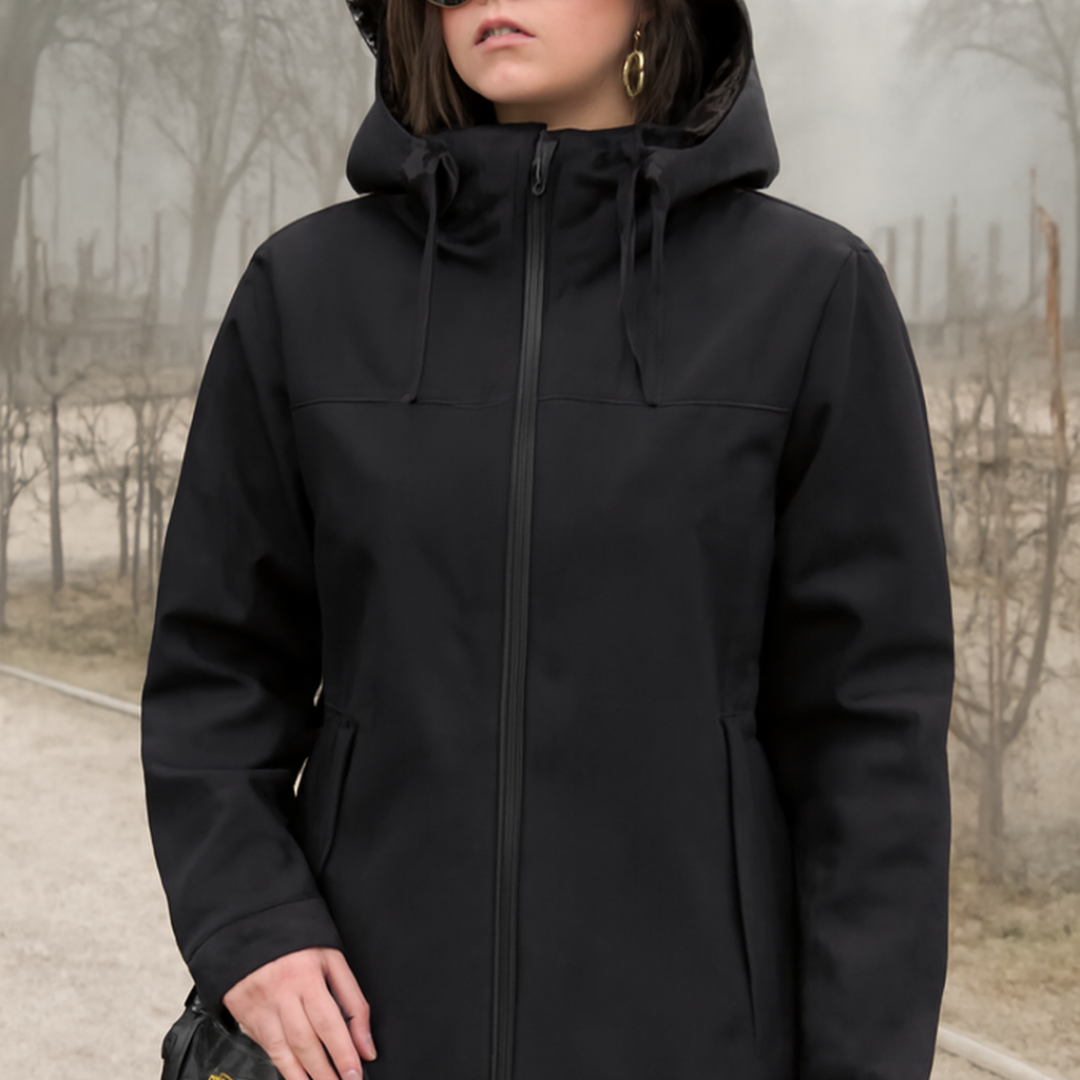 Waterproof Winter Jacket Simple All-match Casual Solid