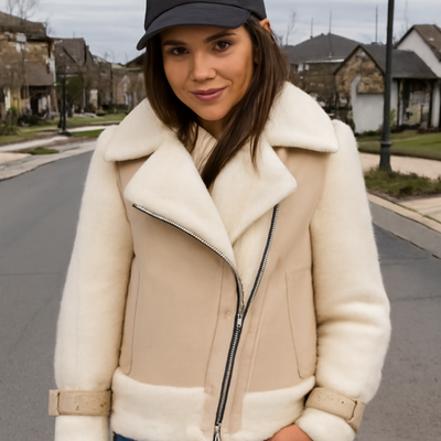 Short Winter Jacket Fat Sisters thickenet Padded