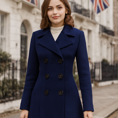 Wool Winter Jacket Silhouette Autumn