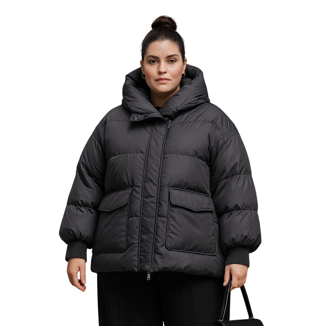 Winter Jacket Plus Size Warm Loose Short