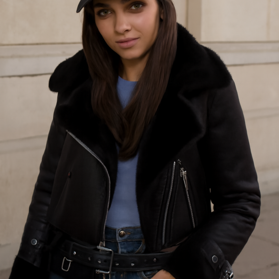 Short Winter Jacket Fat Sisters thickenet Padded