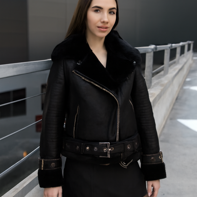 Short Winter Jacket Fat Sisters thickenet Padded