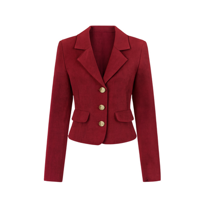 Winter Jacket Black fleece-lined suit Warm