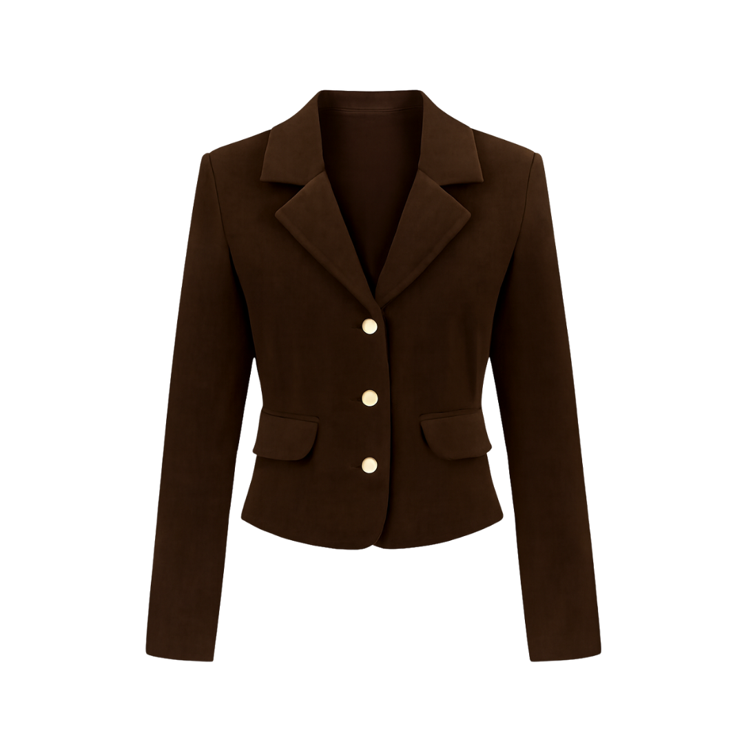 Winter Jacket Black fleece-lined suit Warm