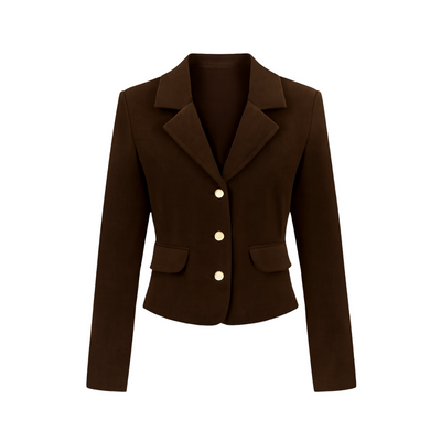 Winter Jacket Black fleece-lined suit Warm