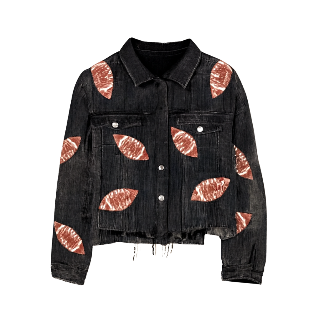 Fashion Winter Jacket Women Print baseball