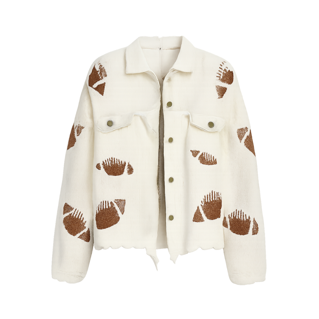 Fashion Winter Jacket Women Print baseball
