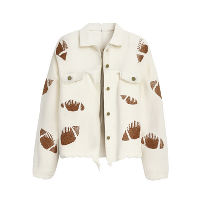 Fashion Winter Jacket Women Print baseball