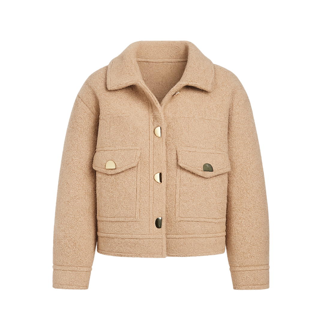 Short Loose Winter Jacket Student Autumn