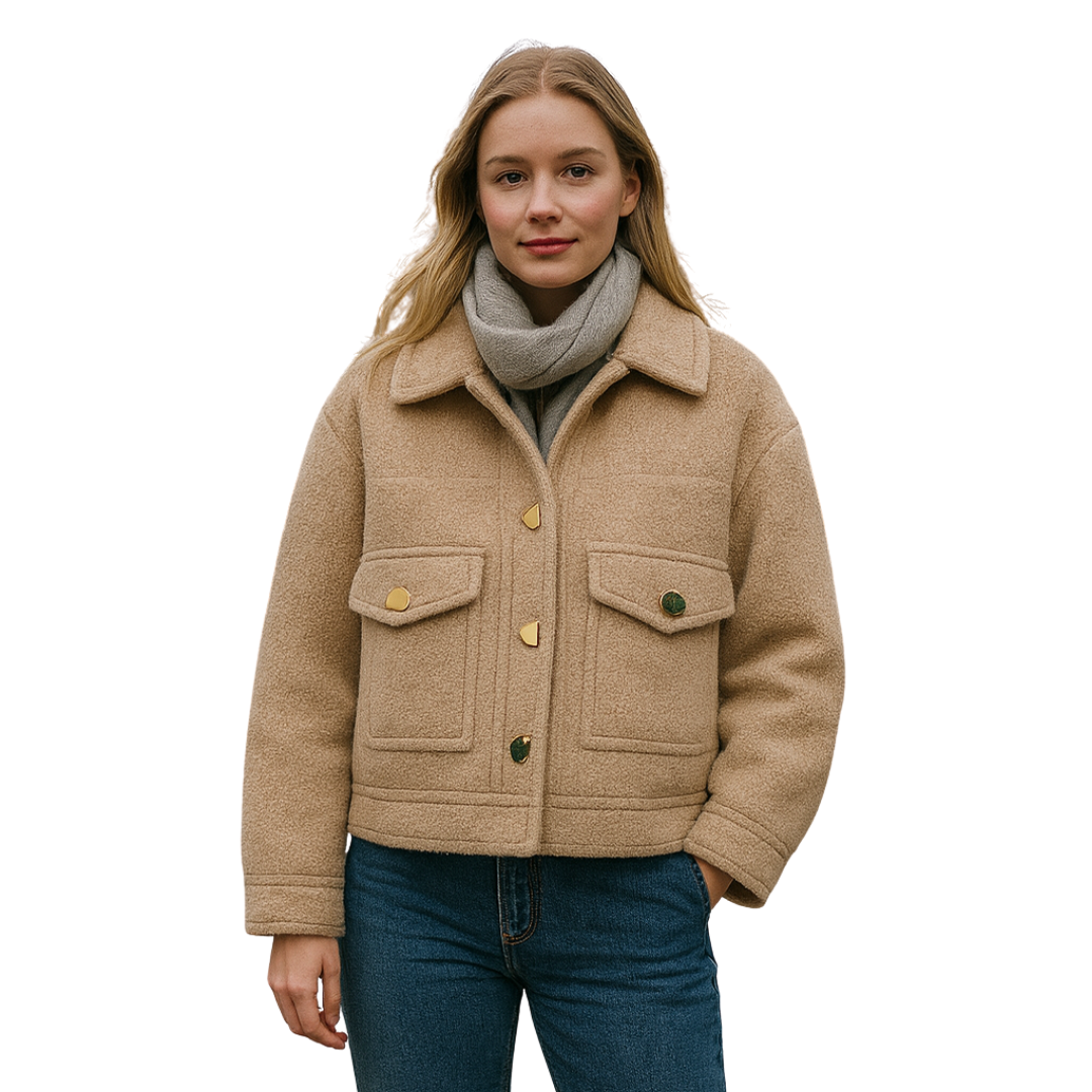 Short Loose Winter Jacket Student Autumn