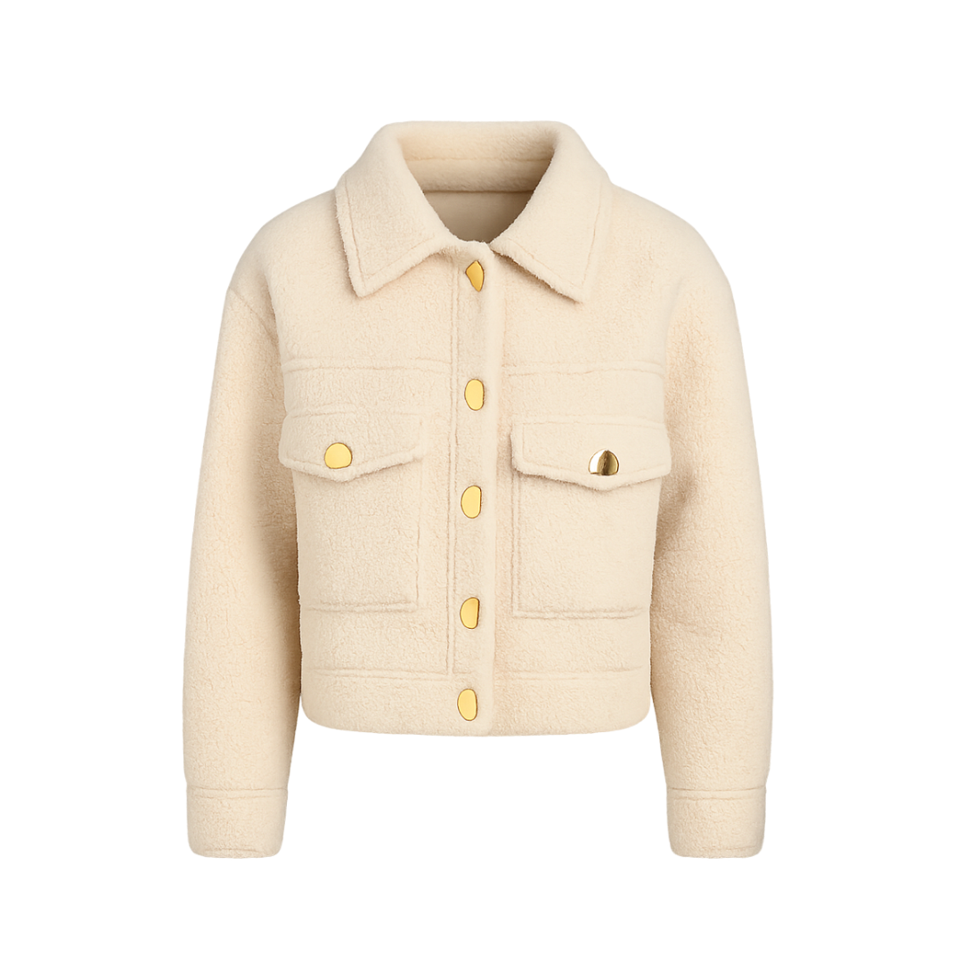 Short Loose Winter Jacket Student Autumn