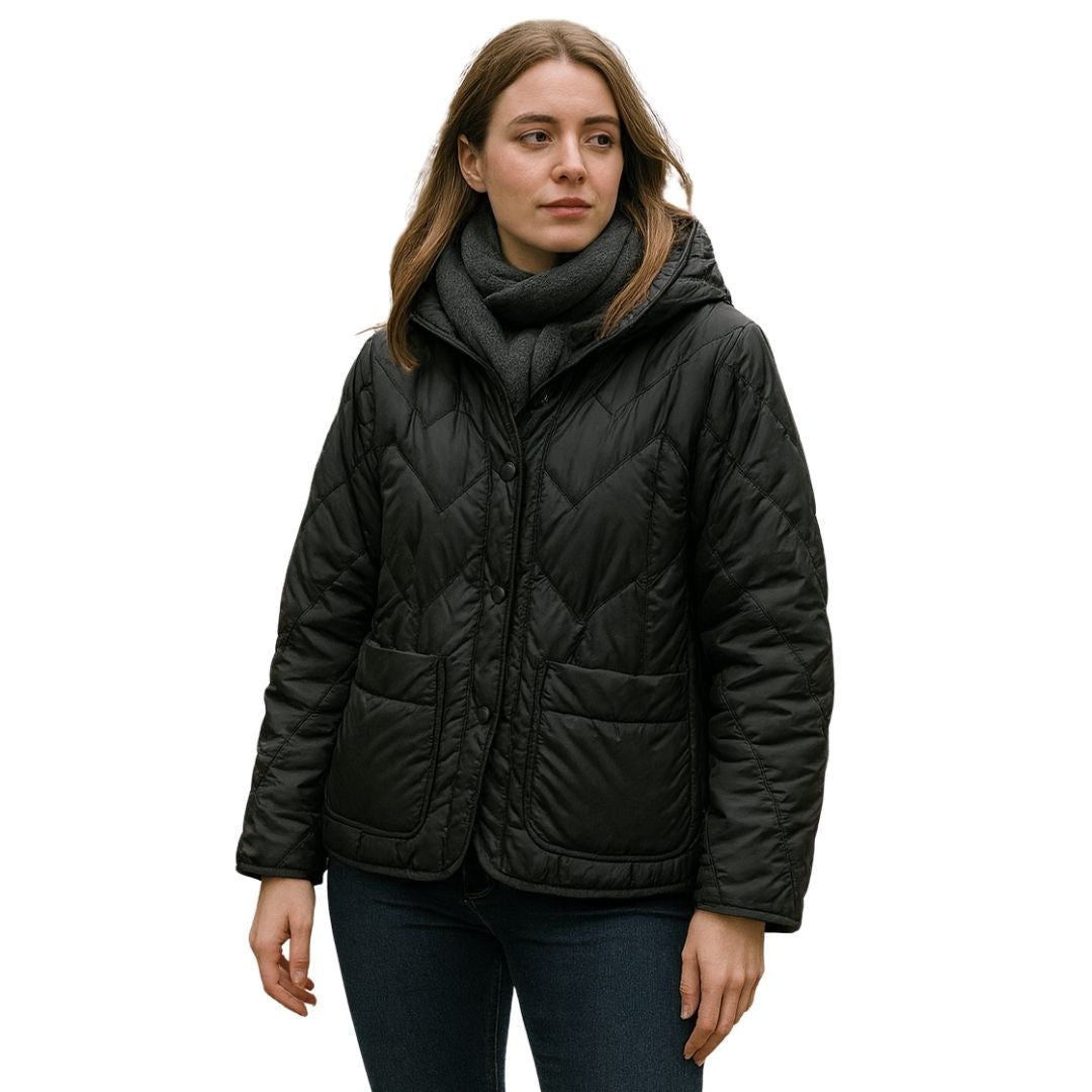 Short Winter Jacket For Work Seamless down Keeps warm
