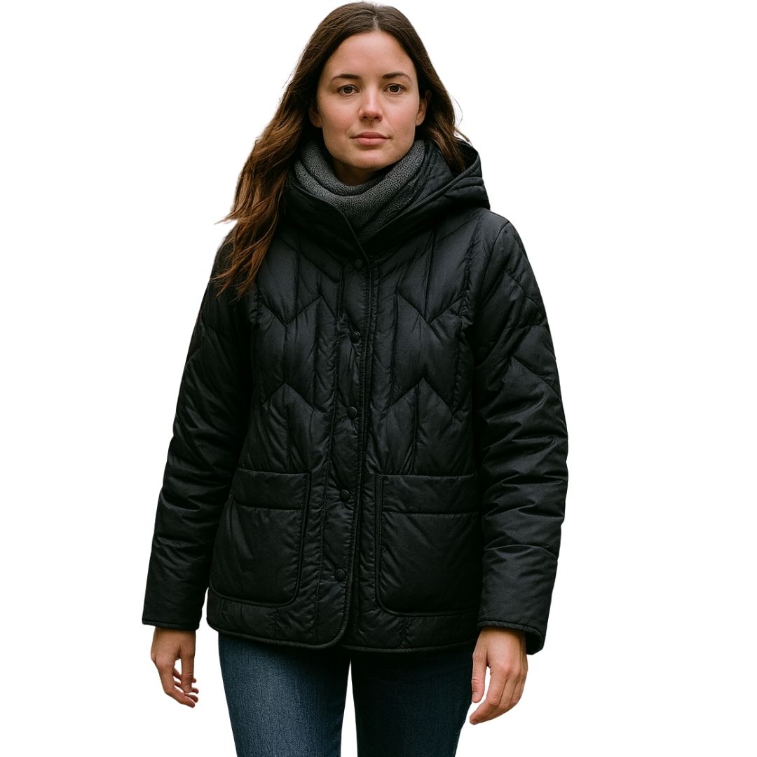 Short Winter Jacket For Work Seamless down Keeps warm