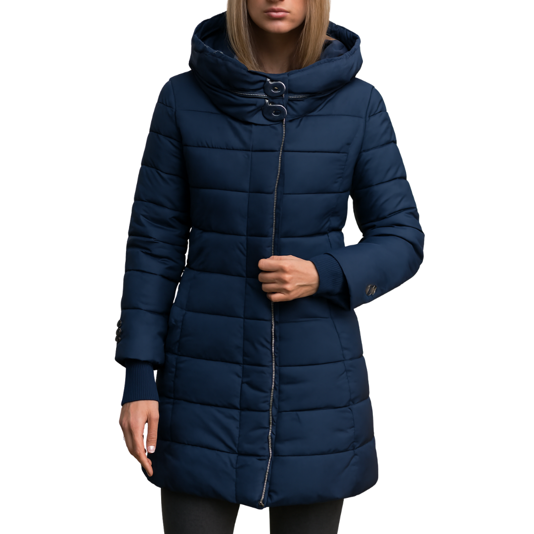 Winter Jacket Women Hooded Cotton Parka Long Coat Plus Size