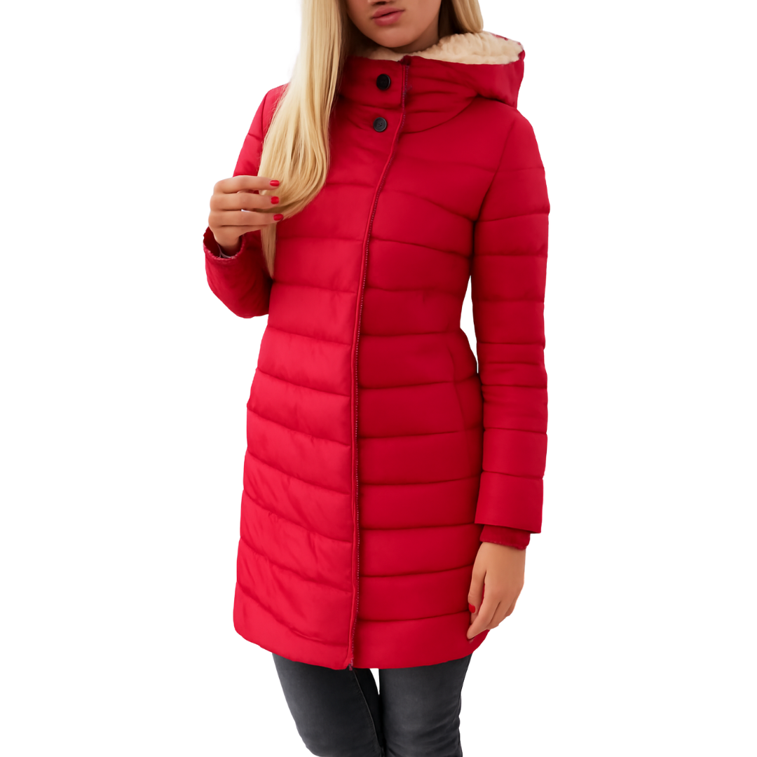 Winter Jacket Women Hooded Cotton Parka Long Coat Plus Size