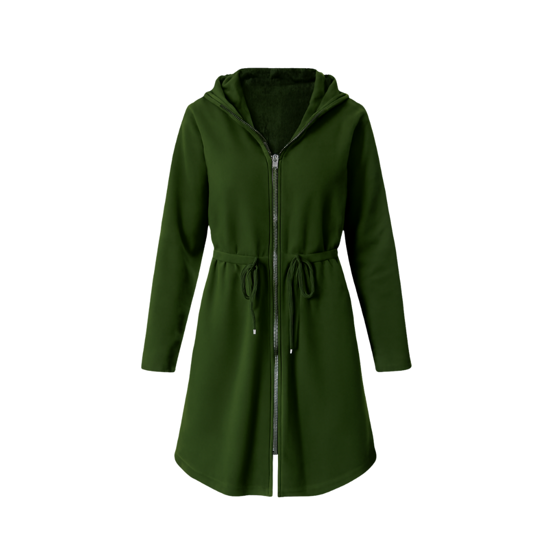 Winter jacket Long fluff scratch cardigan