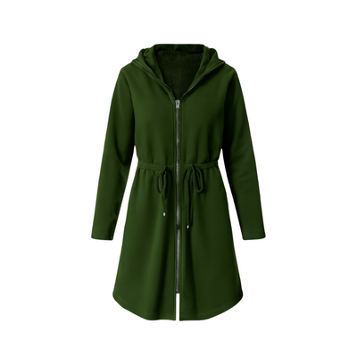 Winter jacket Long fluff scratch cardigan