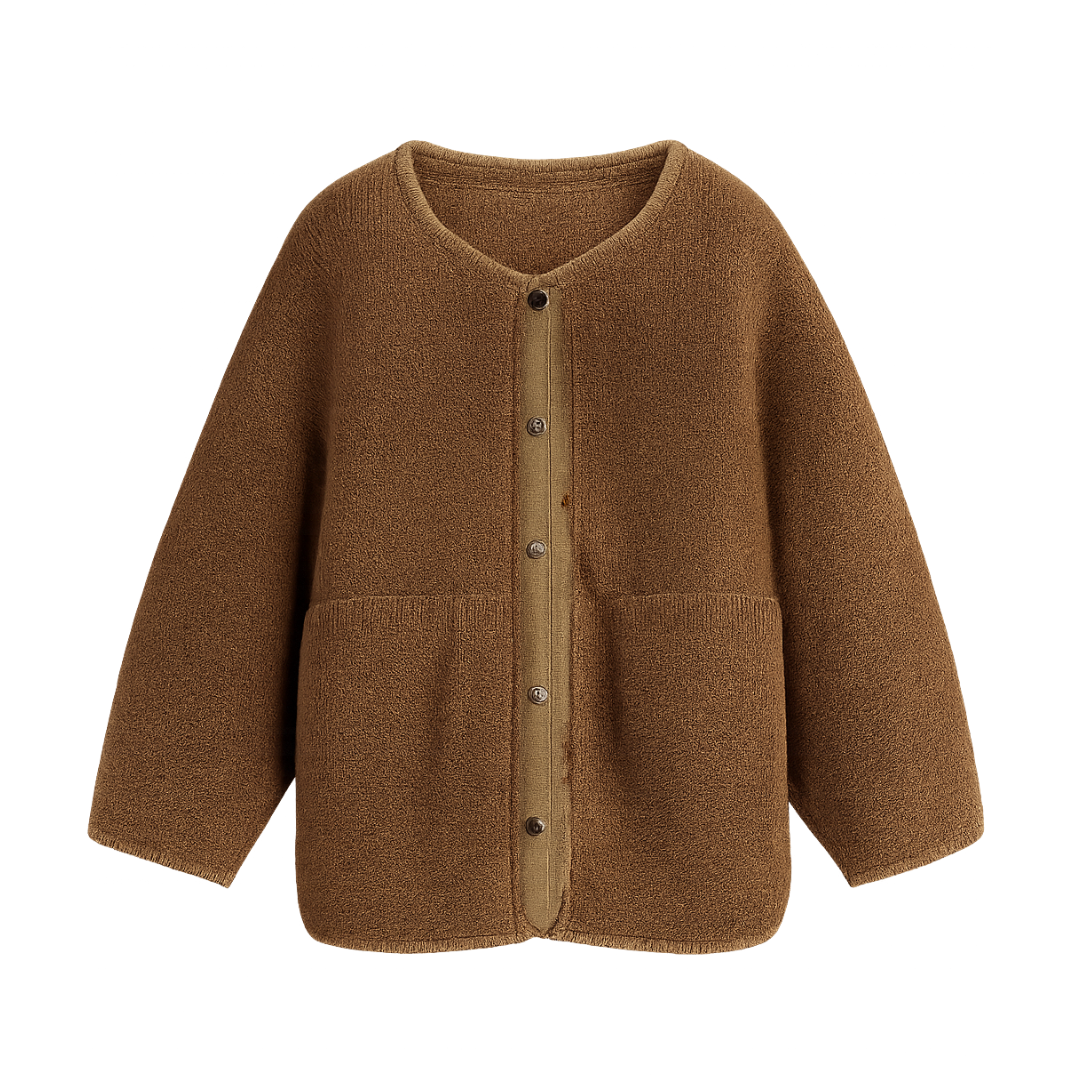 Warm Winter Jacket for women Collarless