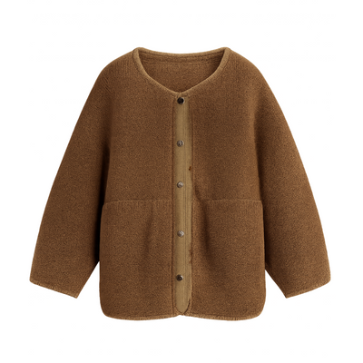 Warm Winter Jacket for women Collarless