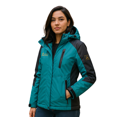 Waterproof Winter Jacket Couple outdoor hooded plus size