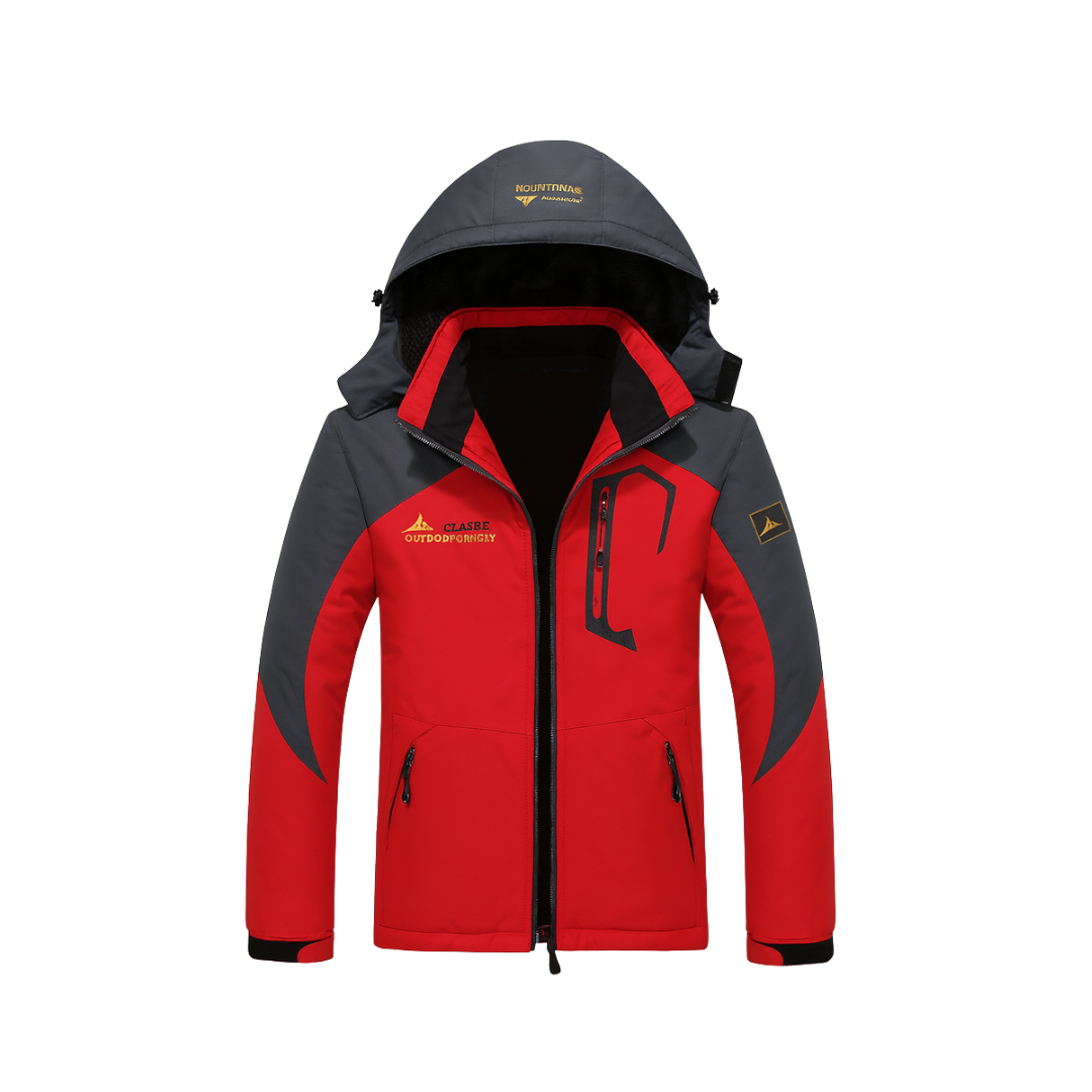 Waterproof Winter Jacket Couple outdoor hooded plus size