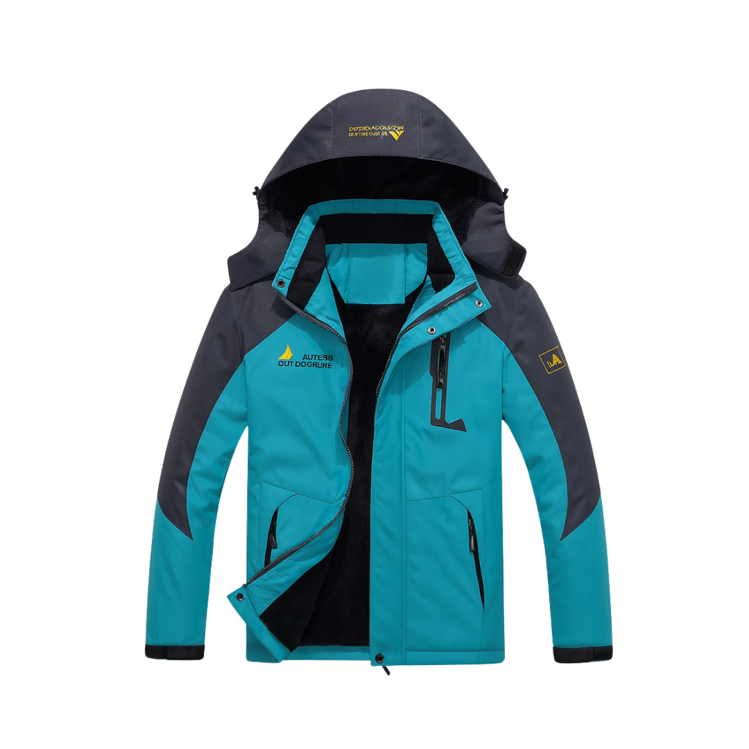 Waterproof Winter Jacket Couple outdoor hooded plus size