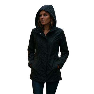 Waterproof Winter Jacket Mid-lenght Cardigan Hooded