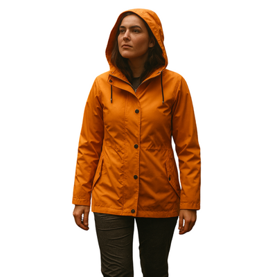 Waterproof Winter Jacket Mid-lenght Cardigan Hooded