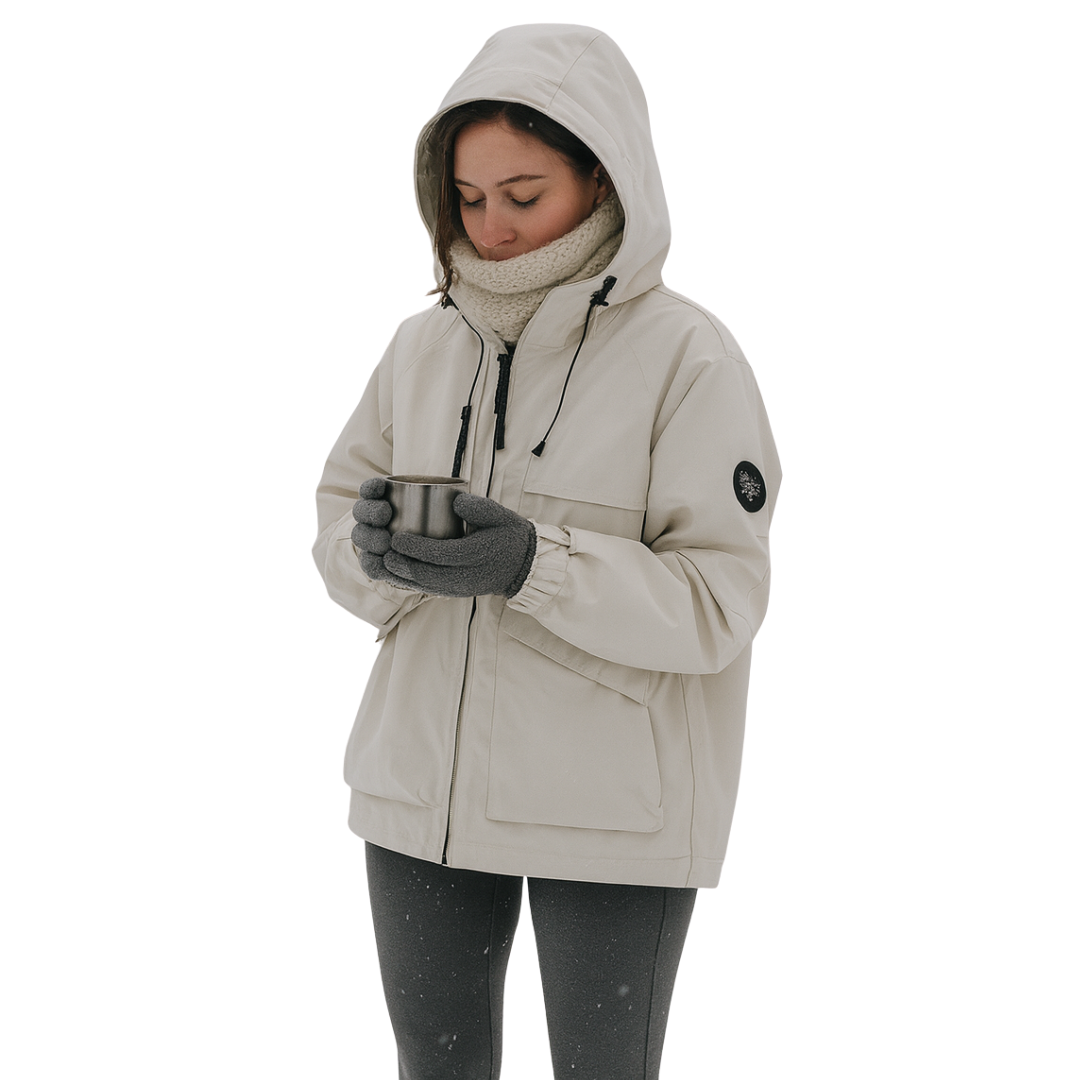 Waterproof Winter Jacket Outdoor Casual Hodded All-matching