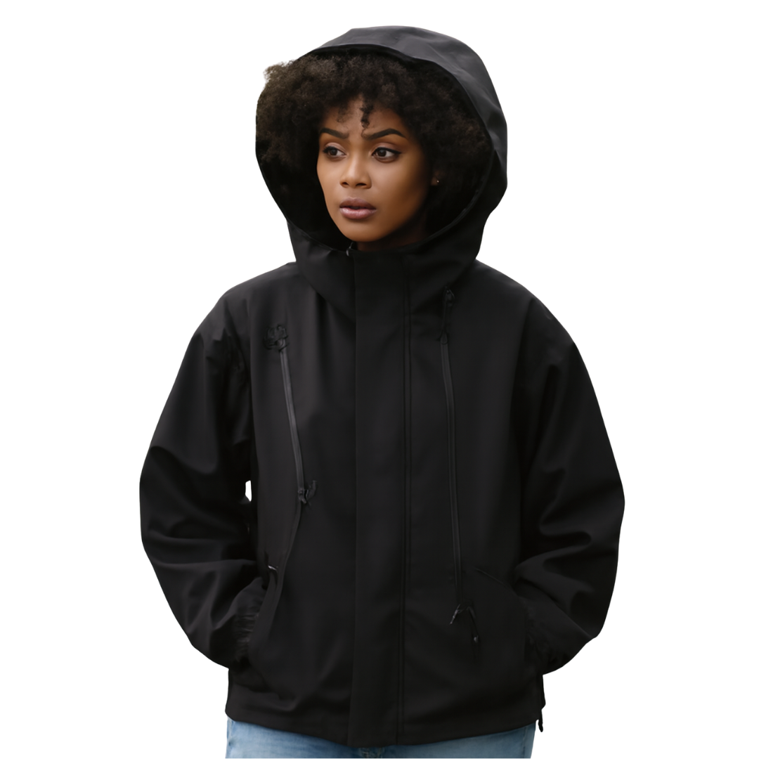Waterproof Winter Jacket Outdoor Shell Hong Kong Style