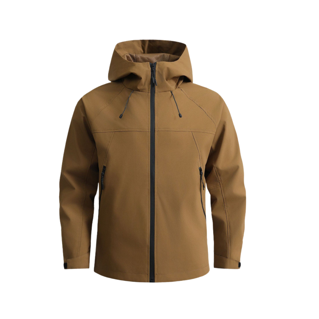 Waterproof Winter Jacket Simple All-match Casual Solid