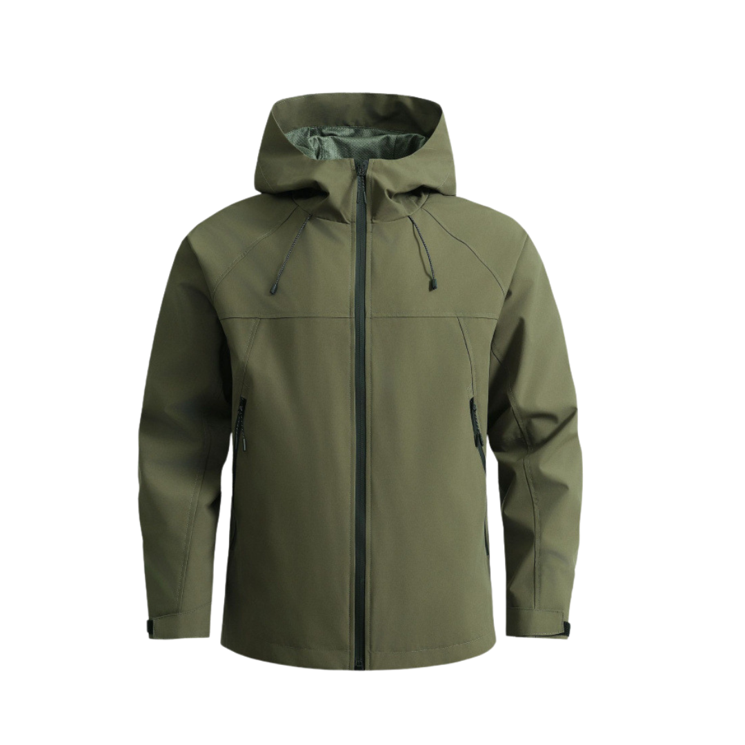 Waterproof Winter Jacket Simple All-match Casual Solid