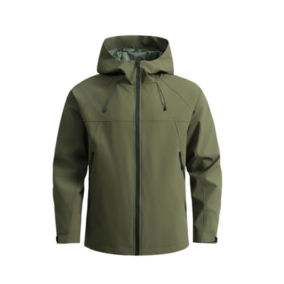 Waterproof Winter Jacket Simple All-match Casual Solid