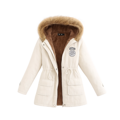 Winter Jacket For Women Plus Size Hodded Mid-length Cotton