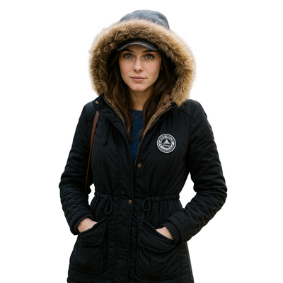 Winter Jacket For Women Plus Size Hodded Mid-length Cotton