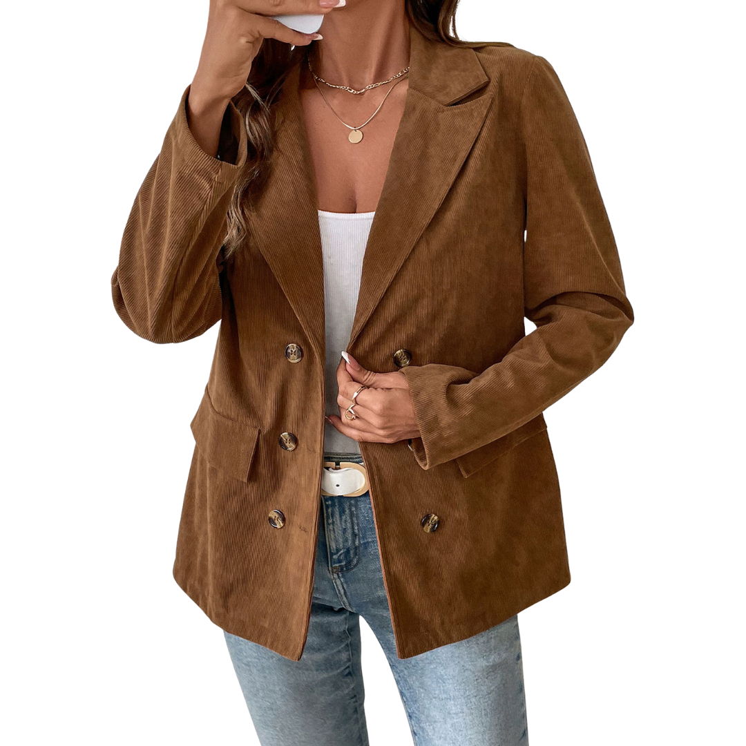 Winter Jacket For Work European and American Corduroy