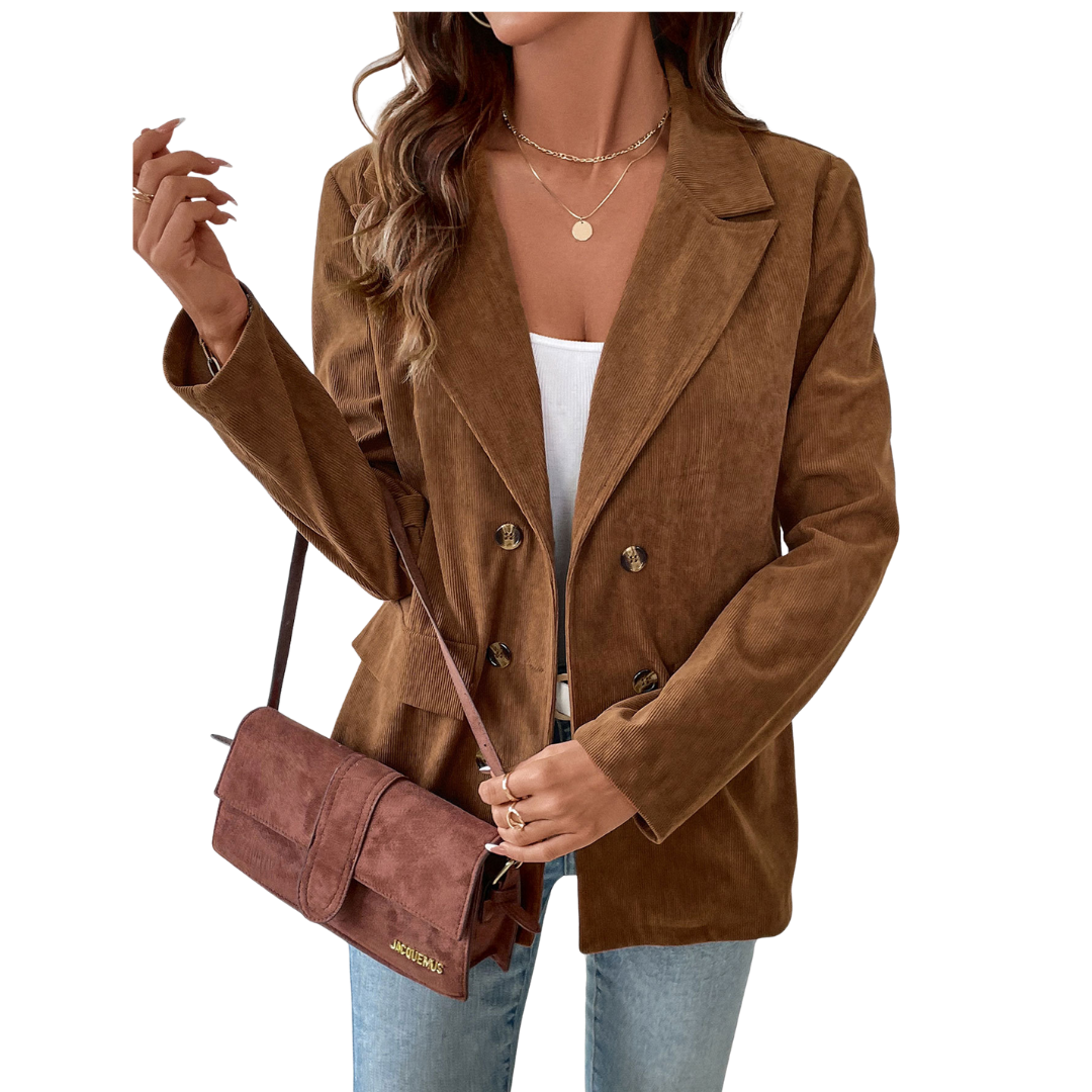 Winter Jacket For Work European and American Corduroy