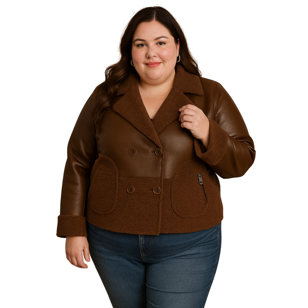 Winter Jacket for Women Plus Size Loose Fur