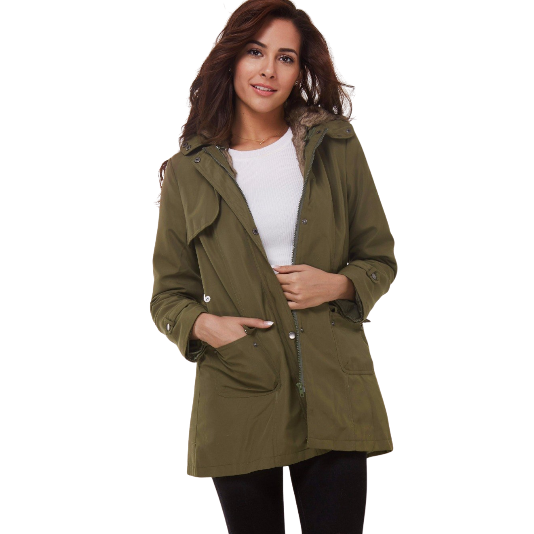 Winter Jacket for Work Long Sleeve cotton