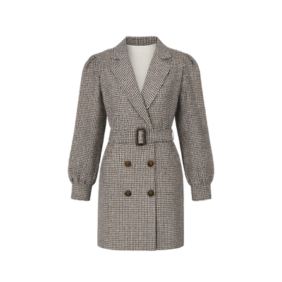 Winter Jacket for Work Faux fur Warm