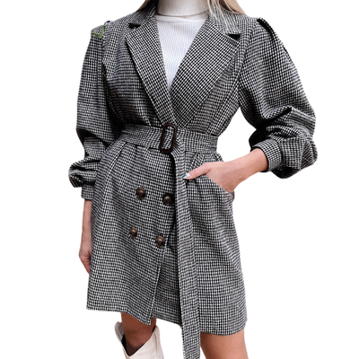 Winter Jacket for Work Faux fur Warm