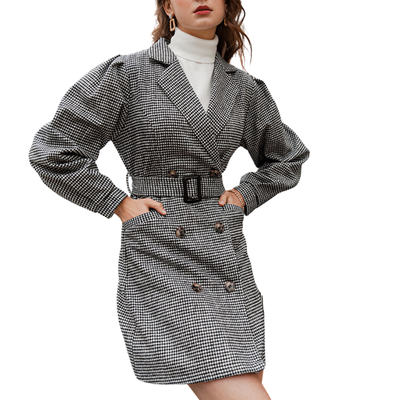 Winter Jacket for Work Faux fur Warm