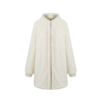 Winter jackets Long White floral spring