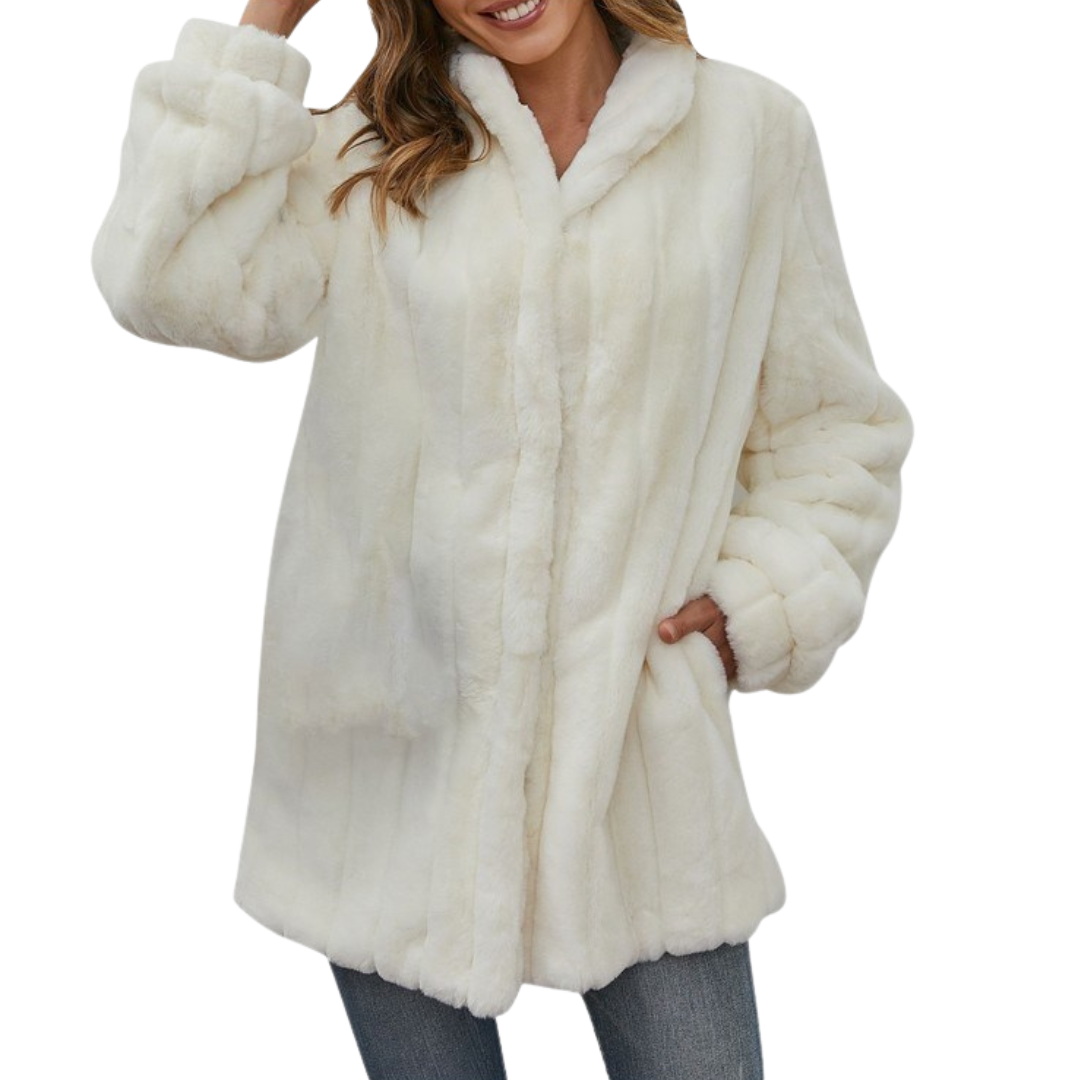 Winter jackets Long White floral spring