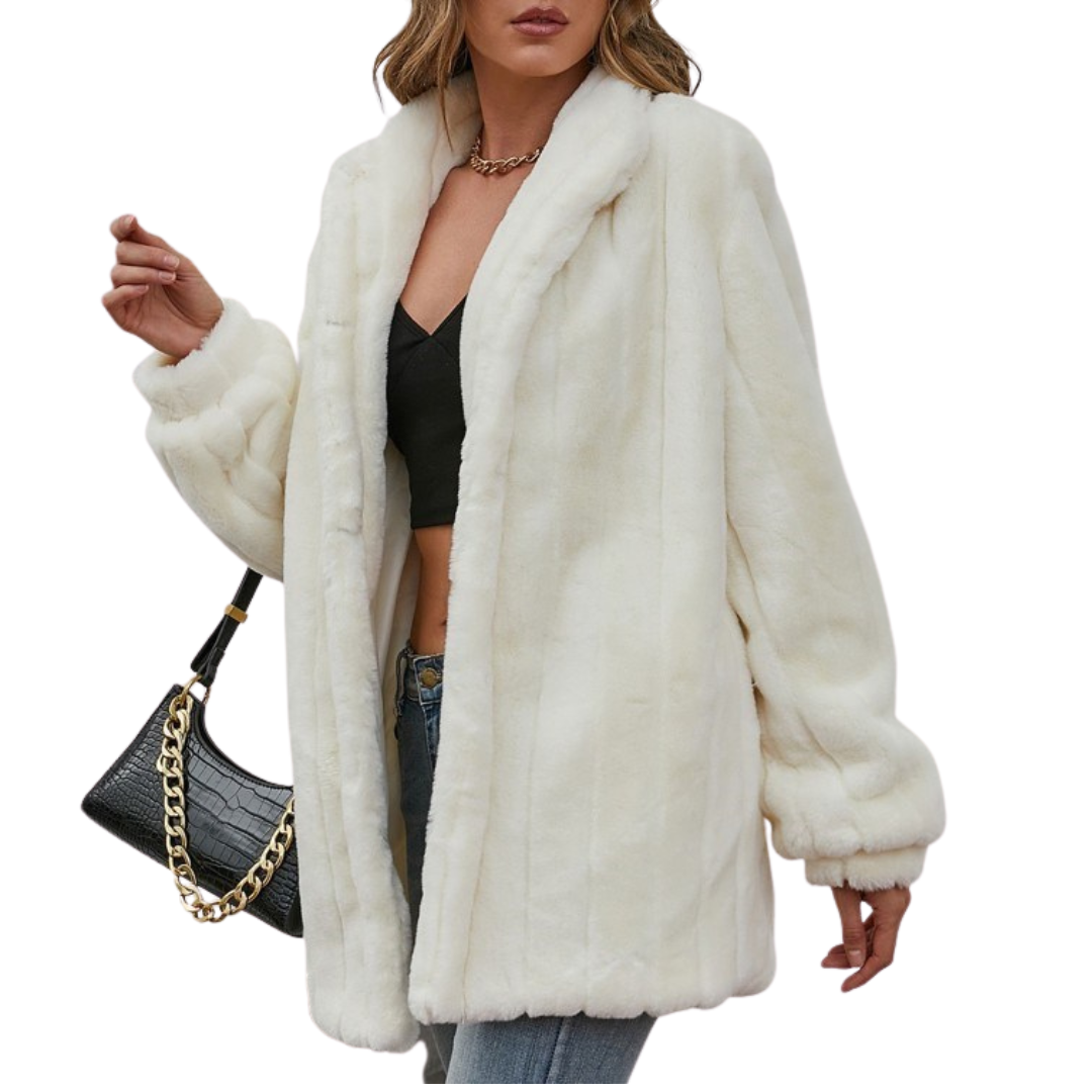 Winter jackets Long White floral spring