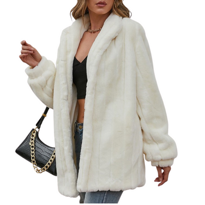 Winter jackets Long White floral spring