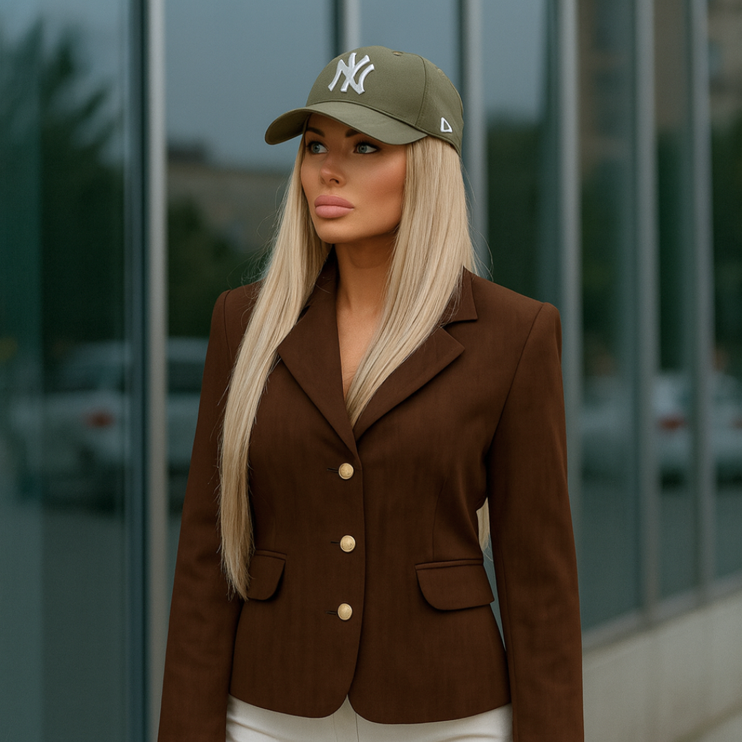 Winter Jacket Black fleece-lined suit Warm