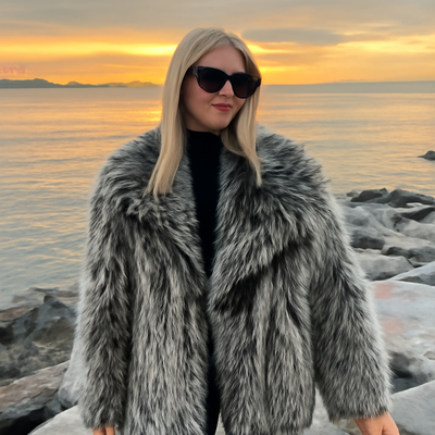 Fashion Winter Jacket Fall Mid-length set